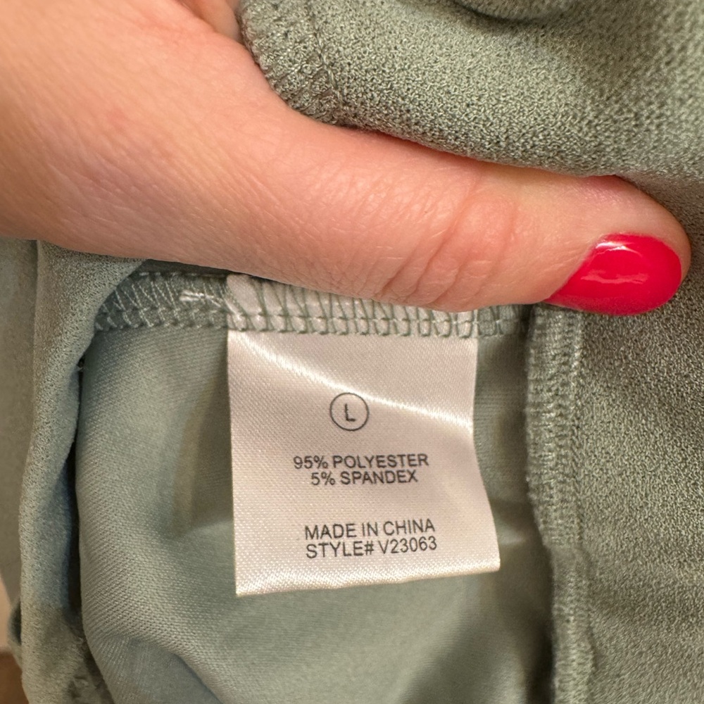 Fashion Nova Large Work Pant in Green - Picture 12 of 12